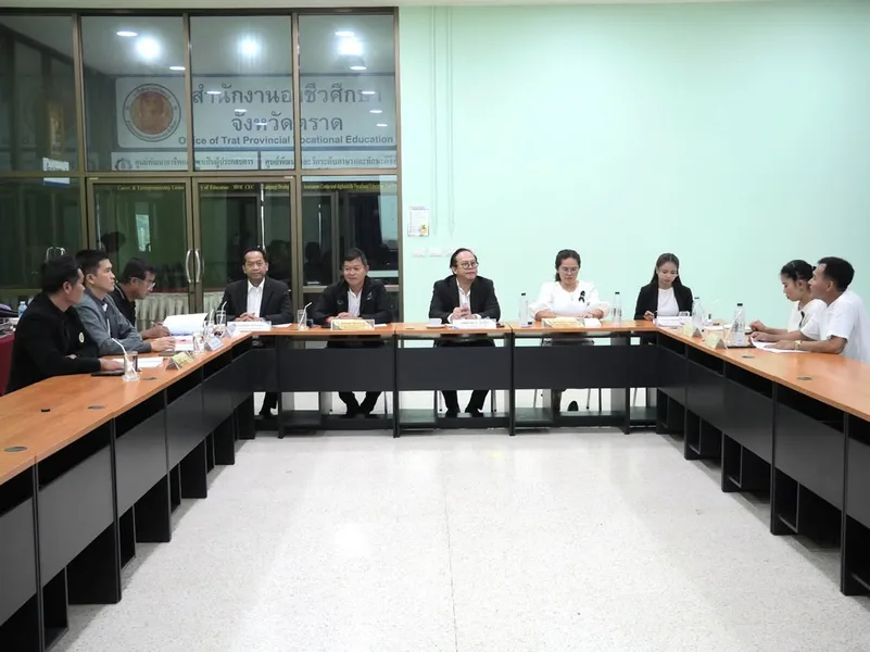 เข้าร่วมประชุมผู้บริหารสถานศึกษา ในสังกัดสำนักงานอาชีวศึกษาจังหวัดตราด ครั้งที่ 4/2569 