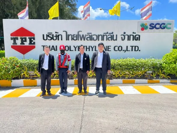 ประสานงานกับผู้บริหาร บริษัทโฟลว์แล็บ แอนด์ เซอร์วิส, บริษัท ไทยเอ็มเอ็มเอ จำกัด และบริษัท ไทยโพลีเอททีลีน จำกัด 